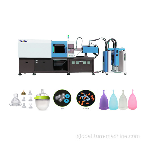 Injection Molding Machine for Baby Soother Silicone baby feeding injection molding machine Supplier